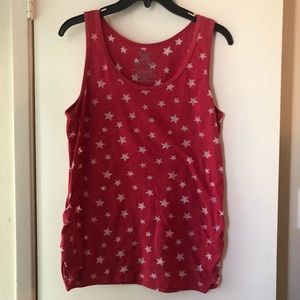 Red and Stars Tank